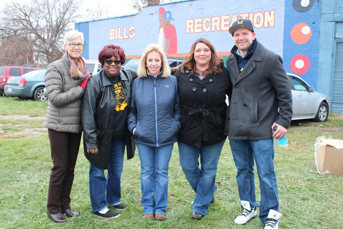 Julie, Karen and supporters at Bills Recreation