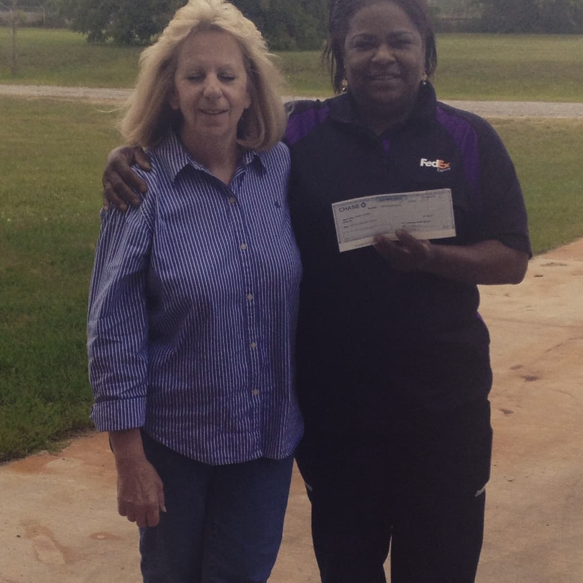 Karen and Julie Carson — early supporters