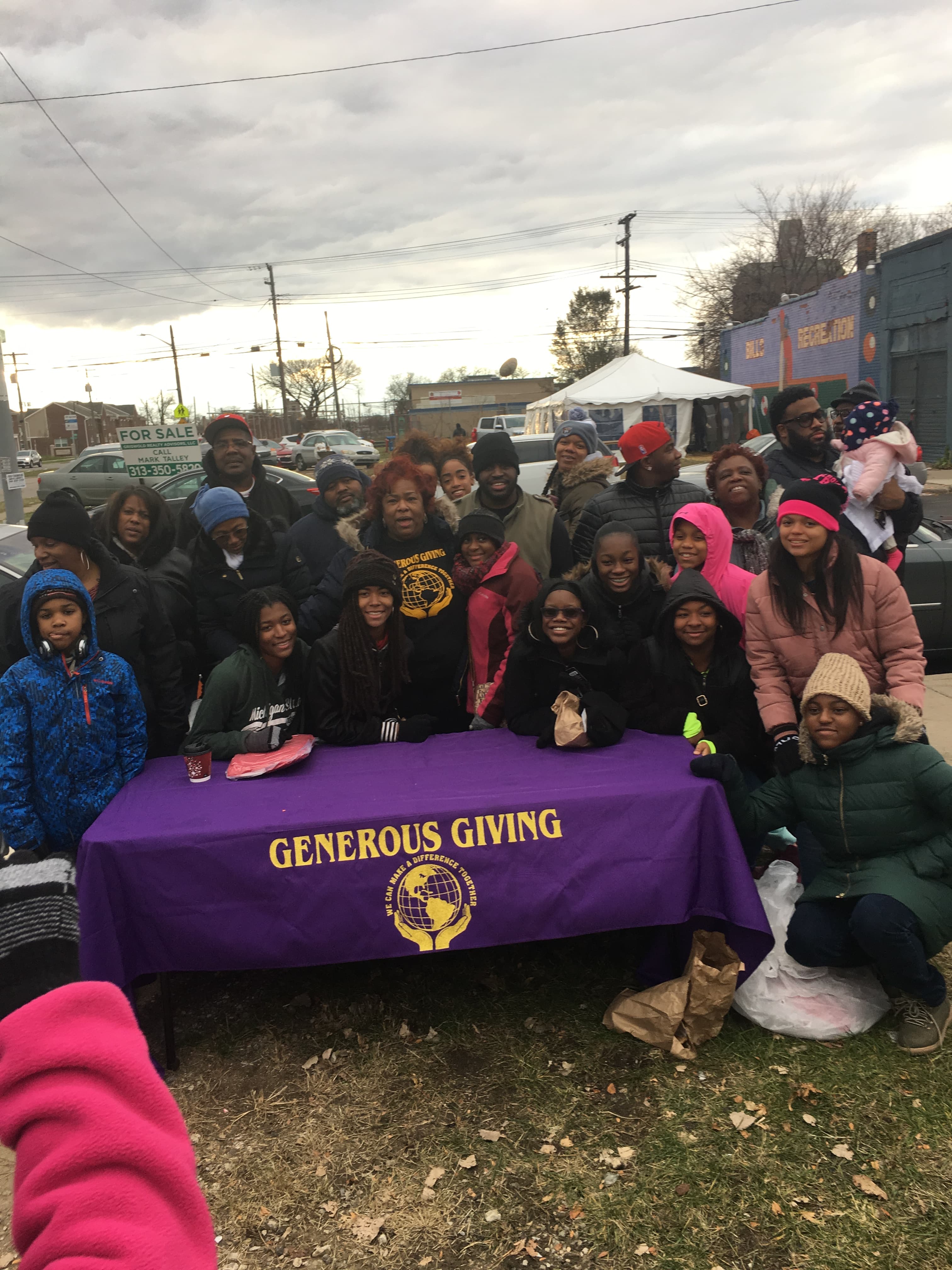 Generous Giving community gathering