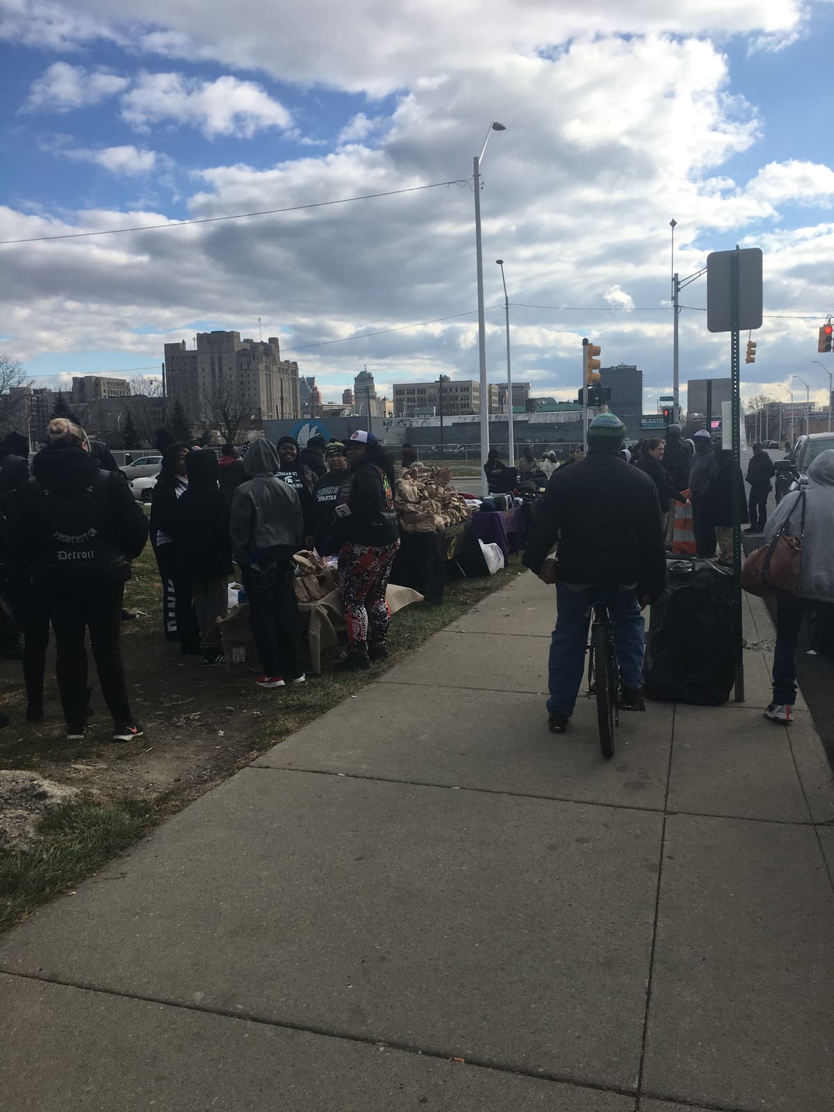 Distribution event — Detroit